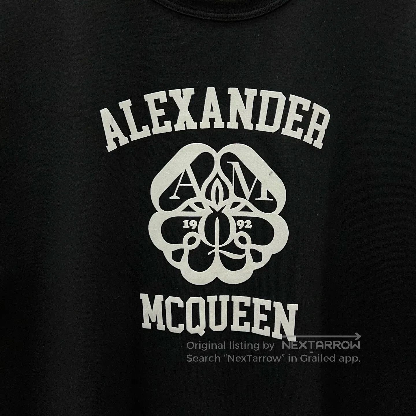 Alexander McQueen ALEXANDER MCQUEEN Letter Logo Short Sleeve| Size US XXL / EU 58 / 5 - 2 Thumbnail