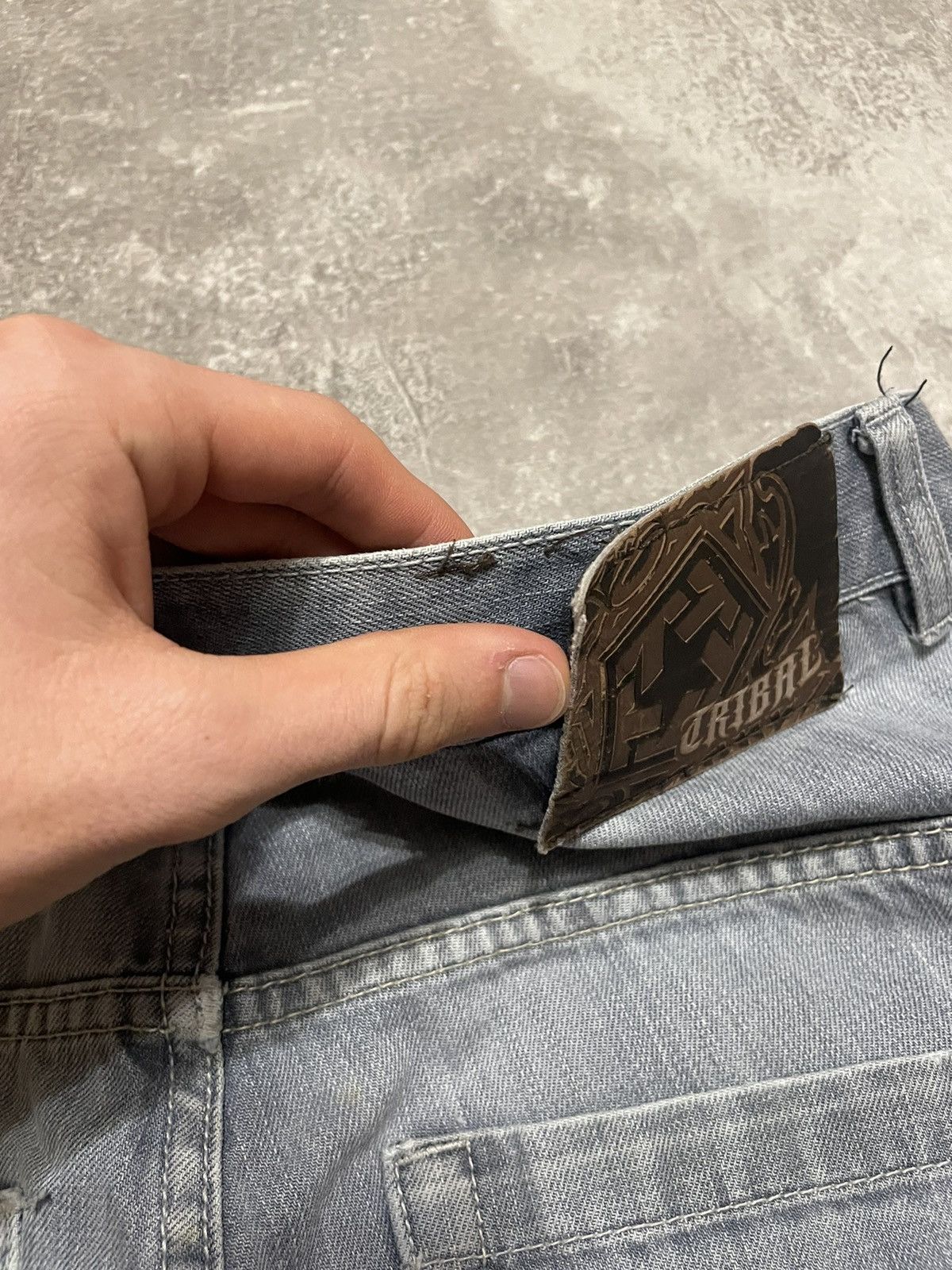 JNCO × Tribal Streetwear Vintage Tribal Street Wear Rap Jeans Jnco Style Size US 32 / EU 48 - 6 Thumbnail
