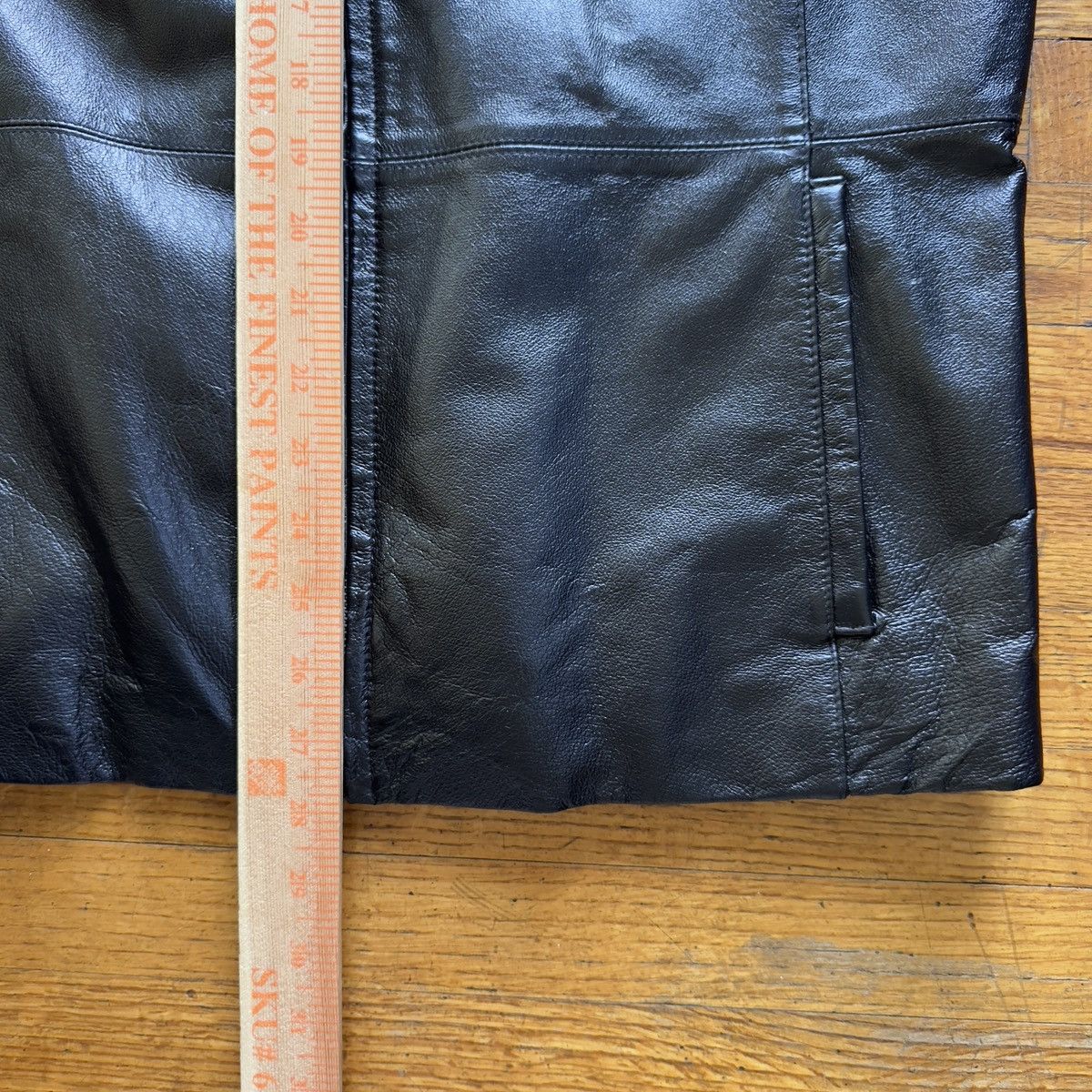 Worthington VTG 90’s Leather Jacket Size L / US 10 / IT 46 - 4 Thumbnail
