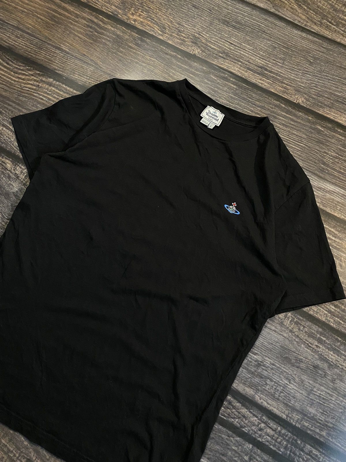 Japanese Brand × Vivienne Westwood ❗️Vivienne Westwood embroidered logo tee Size US L / EU 52-54 / 3 - 2 Thumbnail