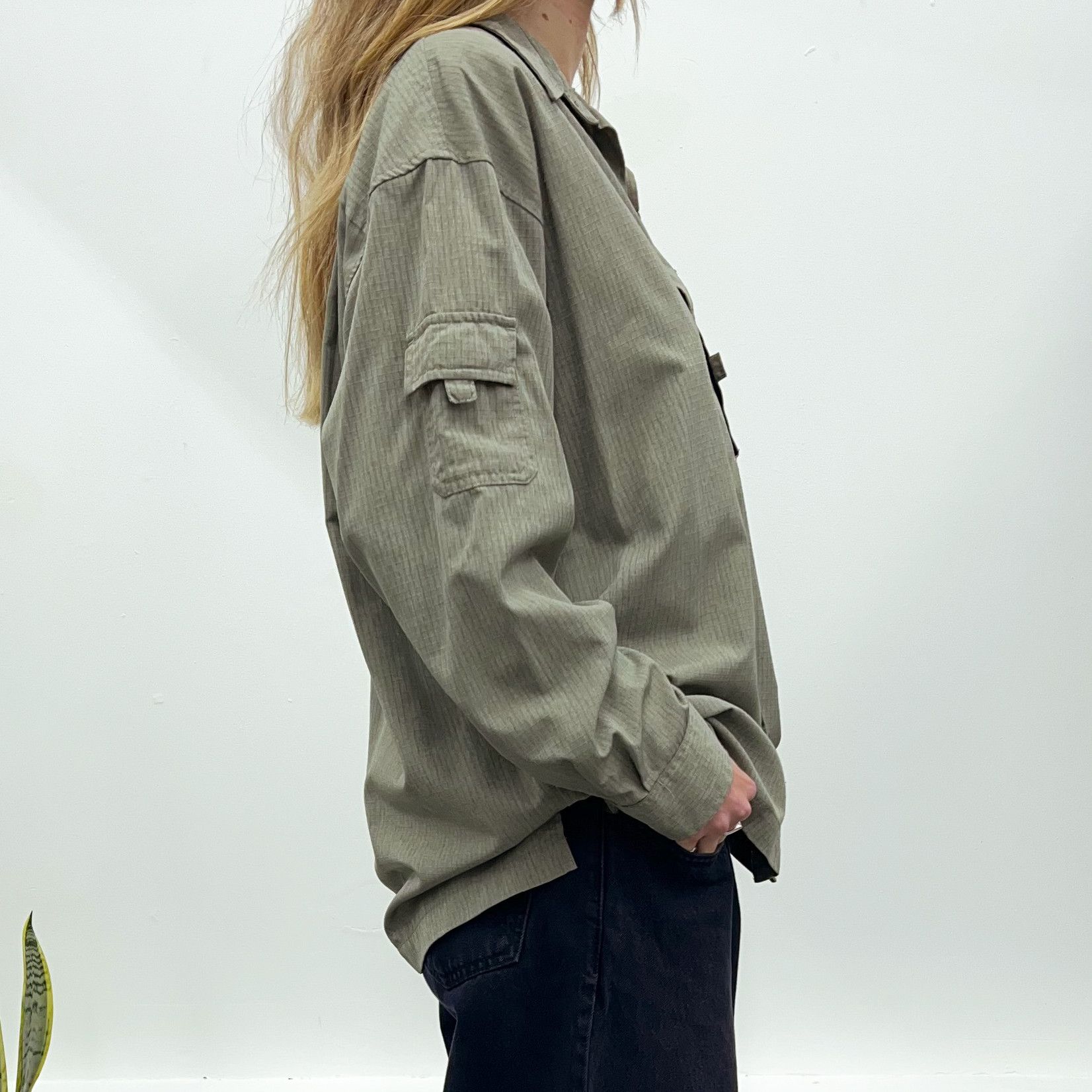 Nike × Nike ACG × Vintage Nike ACG Ripstop Button Up Utility Shirt Size US M / EU 48-50 / 2 - 8 Thumbnail
