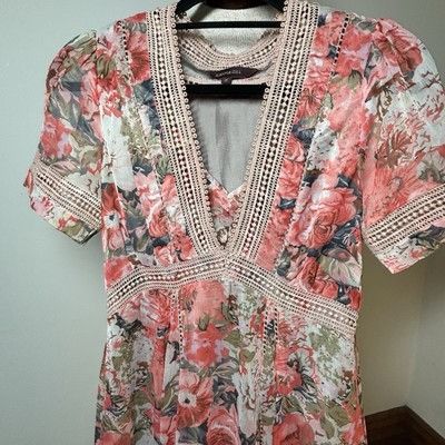 Anthropologie ANTHROPOLOGIE Rose Bouquet Dress By RANNA GILL size S FAB BO Size S / US 4 / IT 40 - 13 Thumbnail