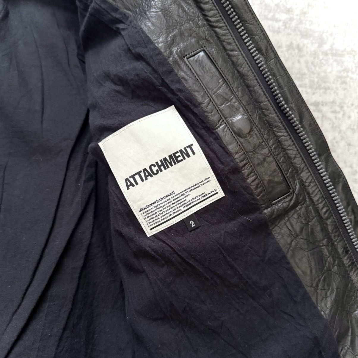 Kazuyuki Kumagai Attachment Early 2000's Attachment German Calf Leather A2 Flight Jacket Size US M / EU 48-50 / 2 - 5 Thumbnail