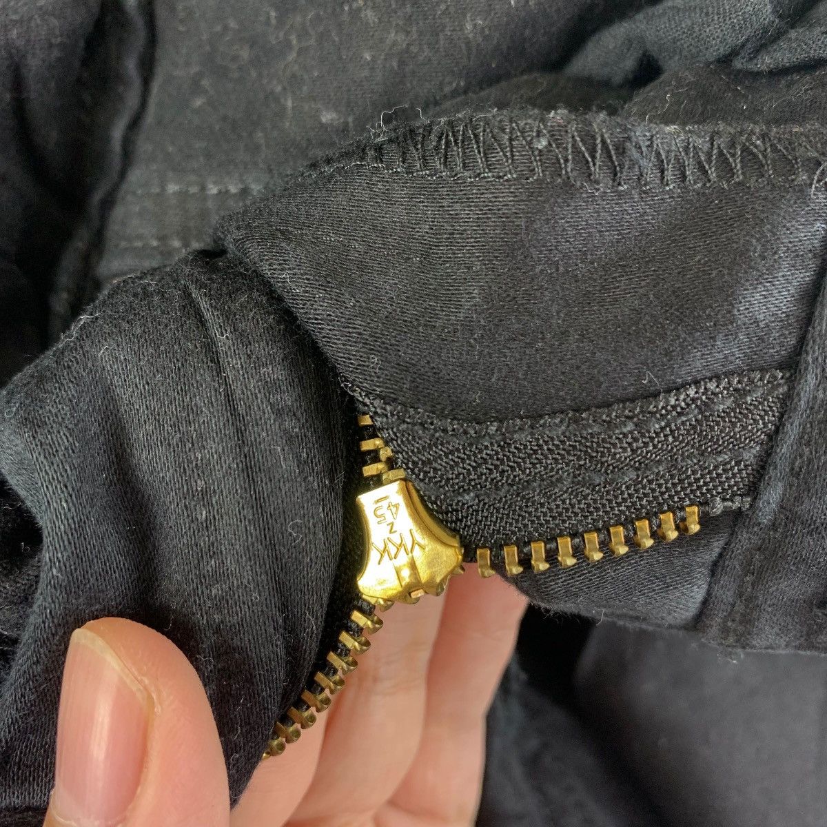 Issey Miyake × Japanese Brand × Tete Homme TETE HOMME issey miyake black colour jeans Size US 31 - 15 Thumbnail