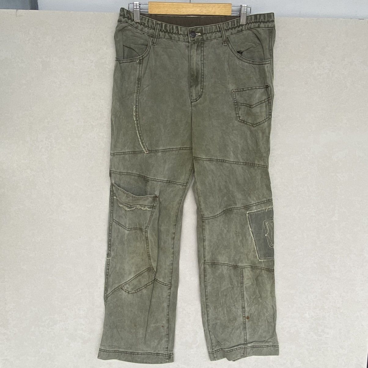 Other Vintage Drugstore Khaki Cargo Pants A Grunge Vibe W32 L37 Size US 32 / EU 48 - 1 Thumbnail