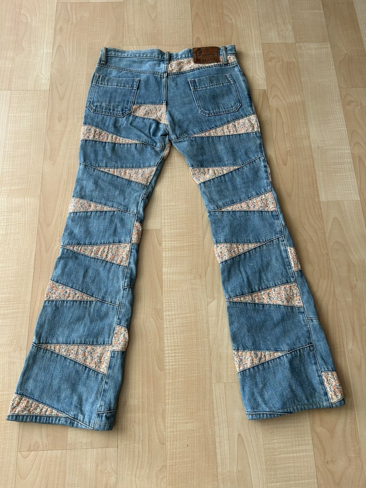 Hysteric Glamour 90s Kinky Jeans Half Corduroy Hagi Flared Denim Size US 30 / EU 46 - 3 Thumbnail