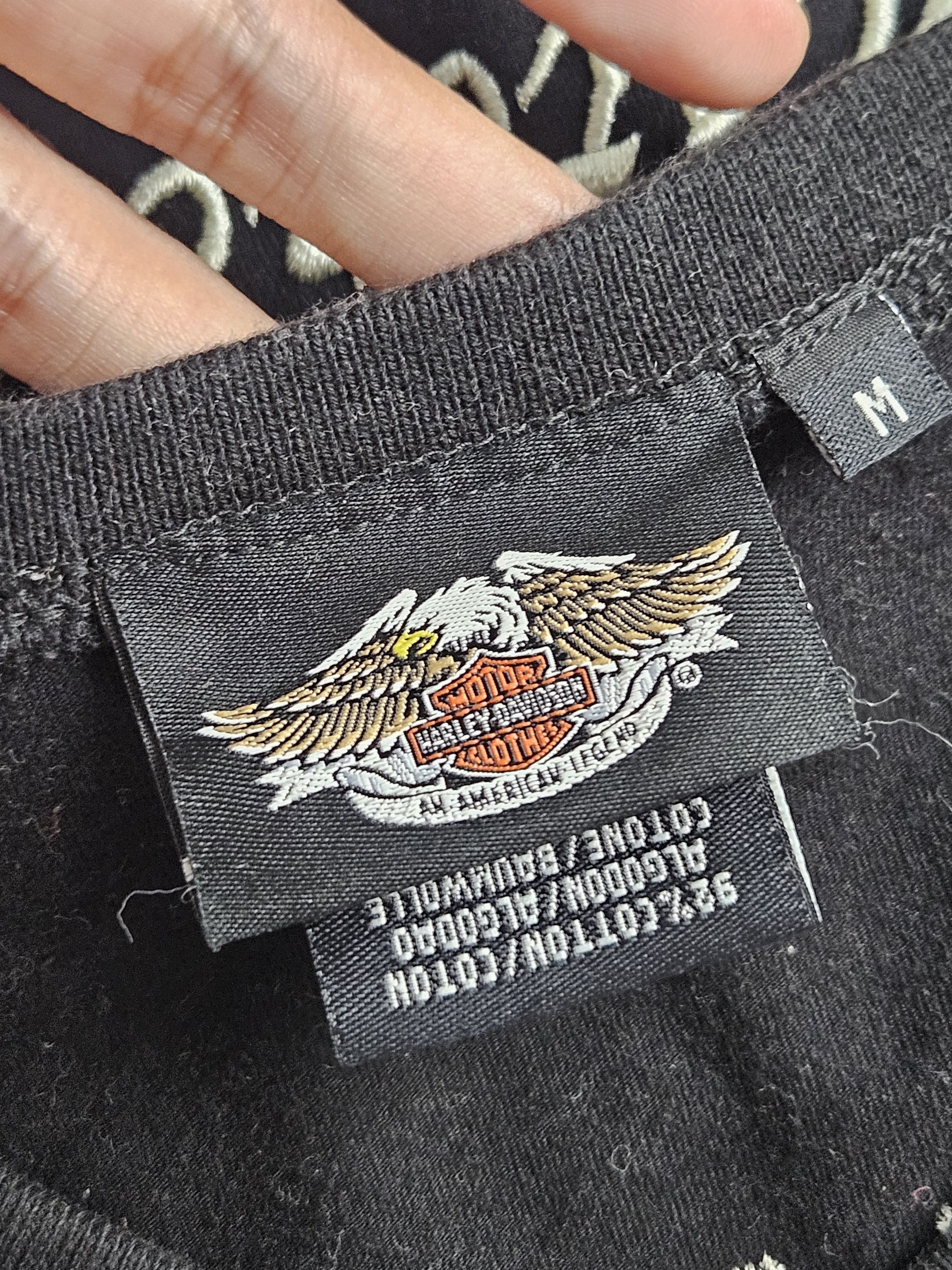 Harley Davidson × Vintage Vintage Harley Davidson motorcycle shirt Size M / US 6-8 / IT 42-44 - 4 Thumbnail