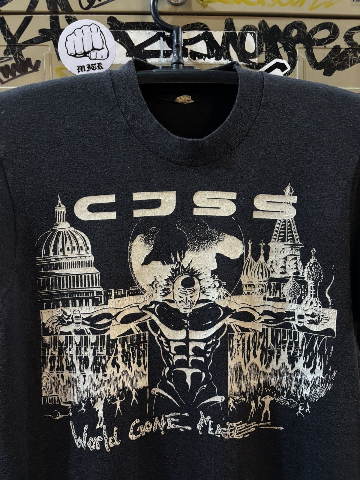 Band Tees CJSS vintage tee 80’s Size US M / EU 48-50 / 2 - 3 Thumbnail