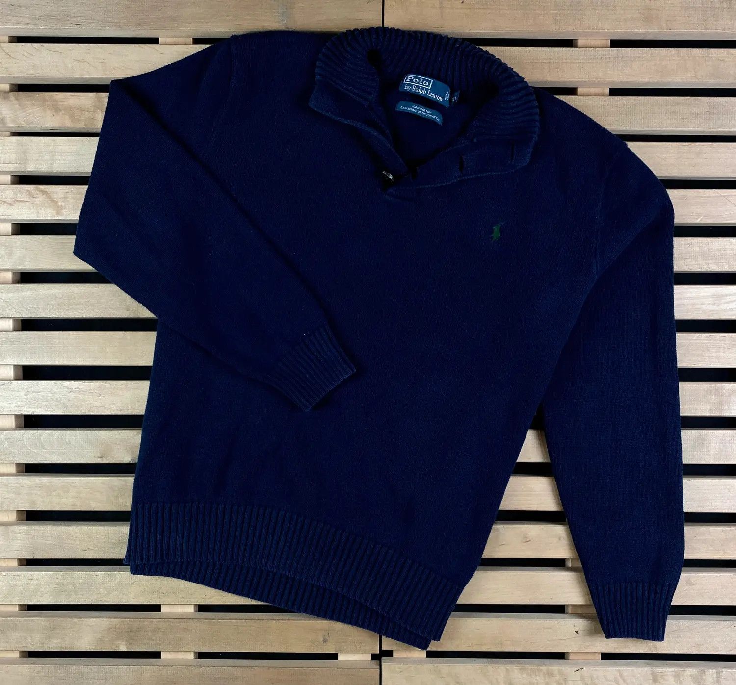 Mens Sweater Pullover Polo Ralph Lauren Vintage Size XL
