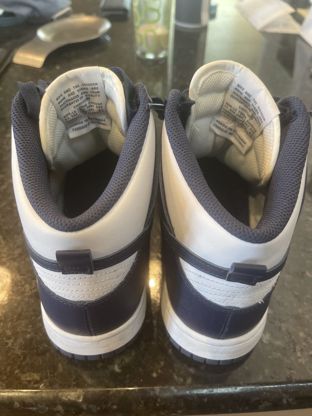 Nike Nike Midnight navy dunk high Size US 10 / EU 43 - 2 Thumbnail