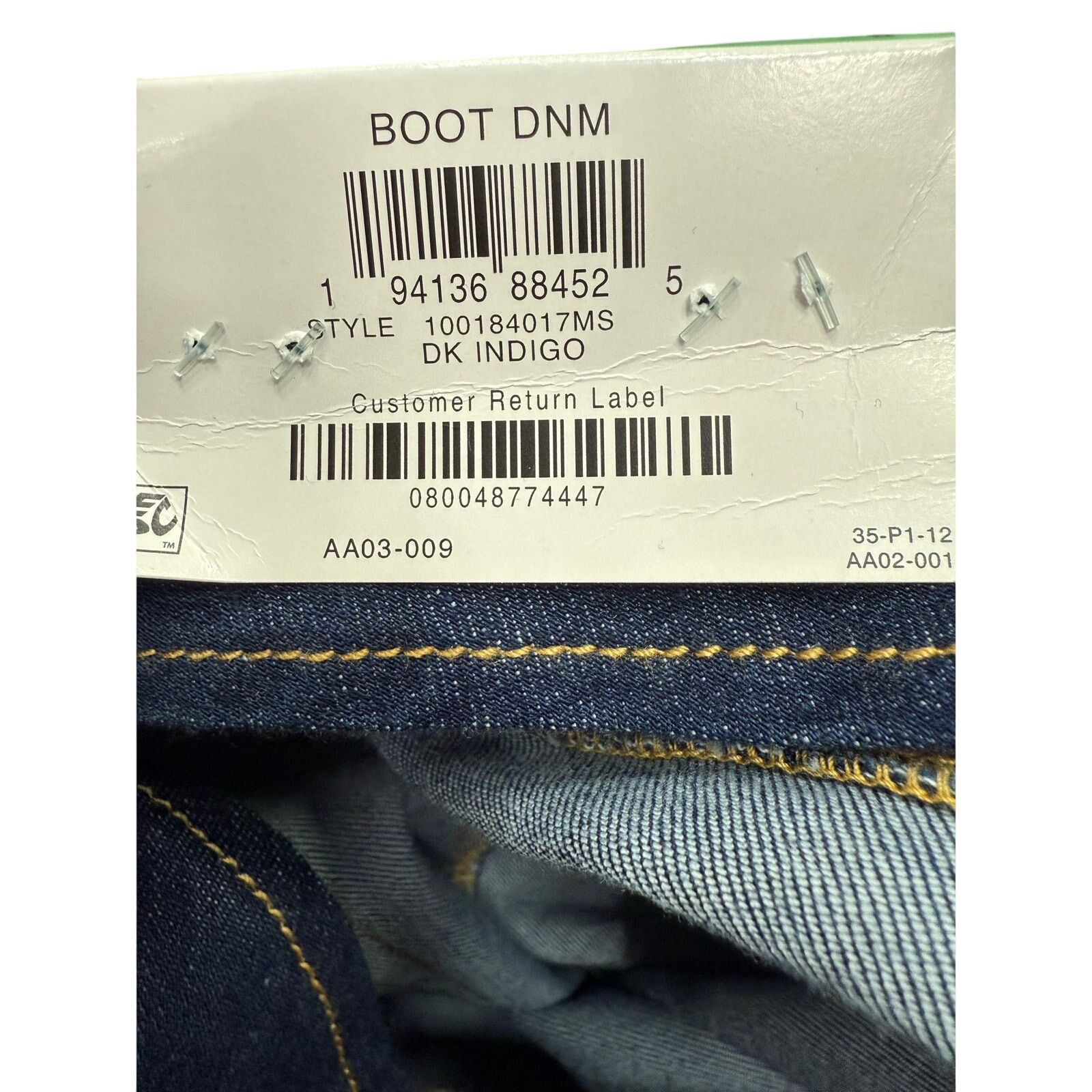Macys Macy's INC International Concepts Jeans sz 8 NEW #G683 Size 30" / US 8 / IT 44 - 9 Thumbnail