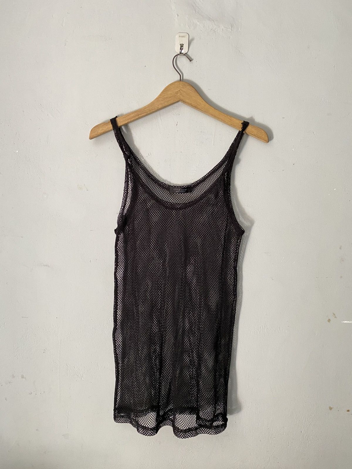 Japanese Brand Vintage style jinny fishnet punk tanktop y2k Size US M / EU 48-50 / 2 - 5 Thumbnail