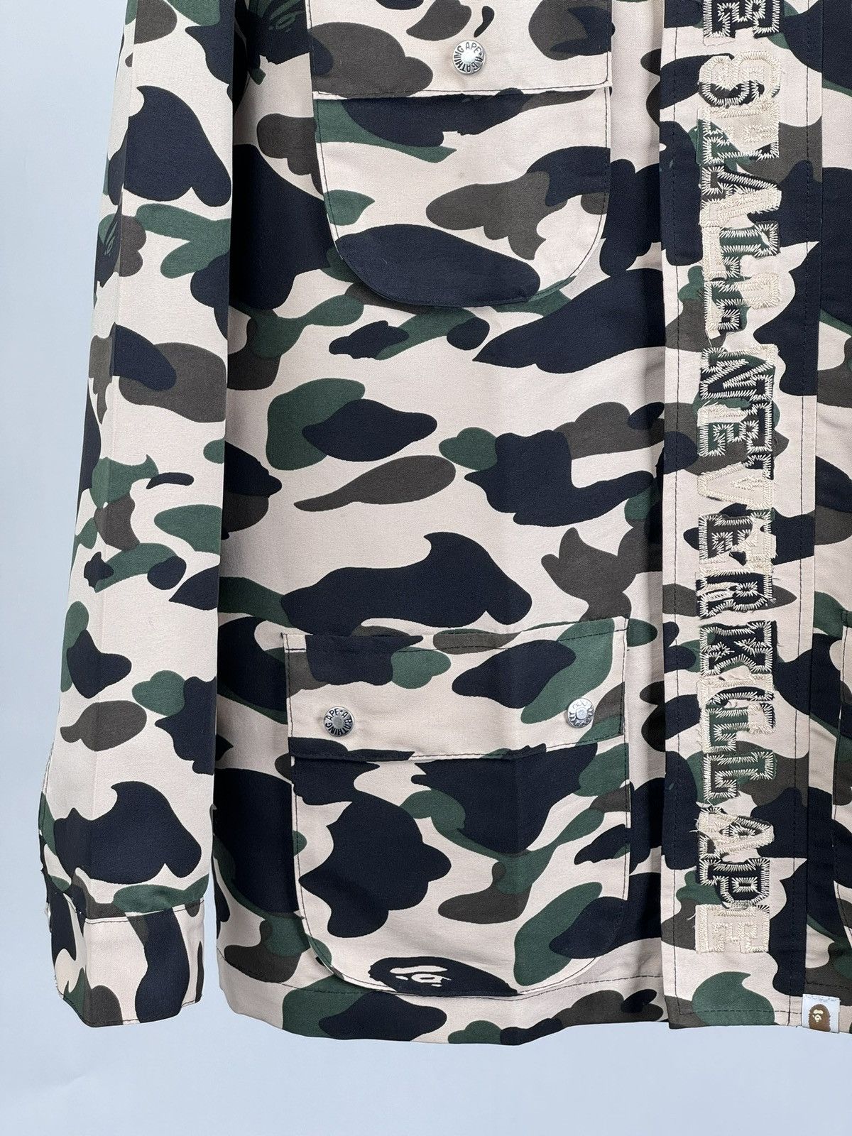 Bape × Vintage Early 2000’s Bape M65 jacket L Size US L / EU 52-54 / 3 - 3 Thumbnail