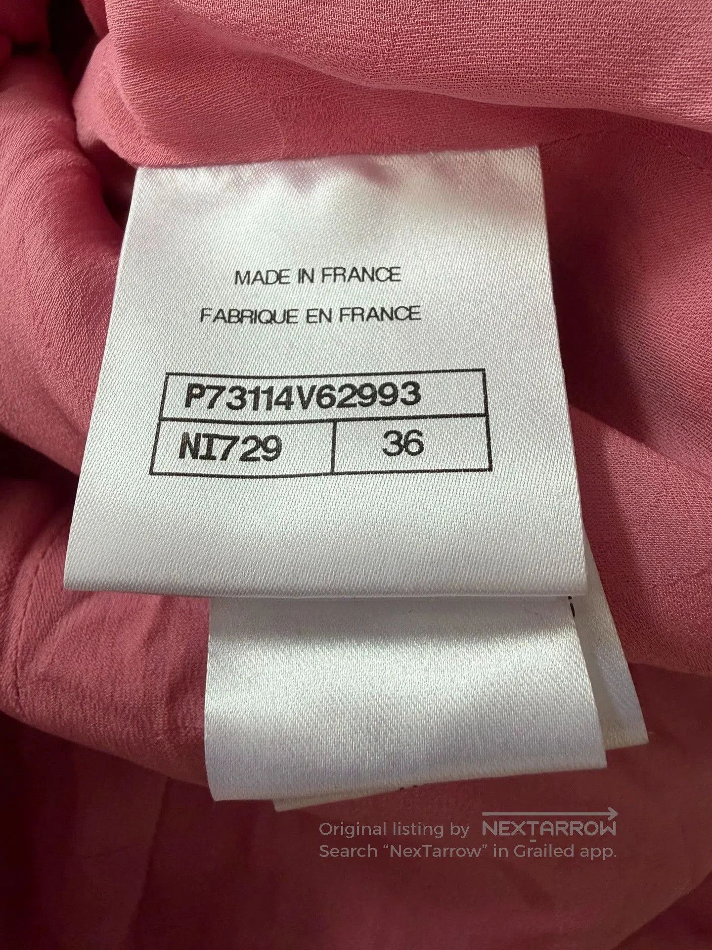 Chanel Chanel 22A Pink Tweed Mid-Length Coat. Size US S / EU 44-46 / 1 - 6 Thumbnail