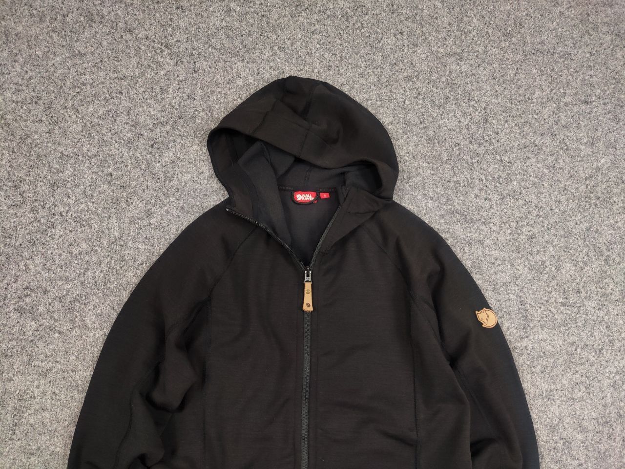 Fjallraven Fjallraven tur fleece Wool Blend Logo Zip Women's Hoodie Size S / US 4 / IT 40 - 9 Thumbnail