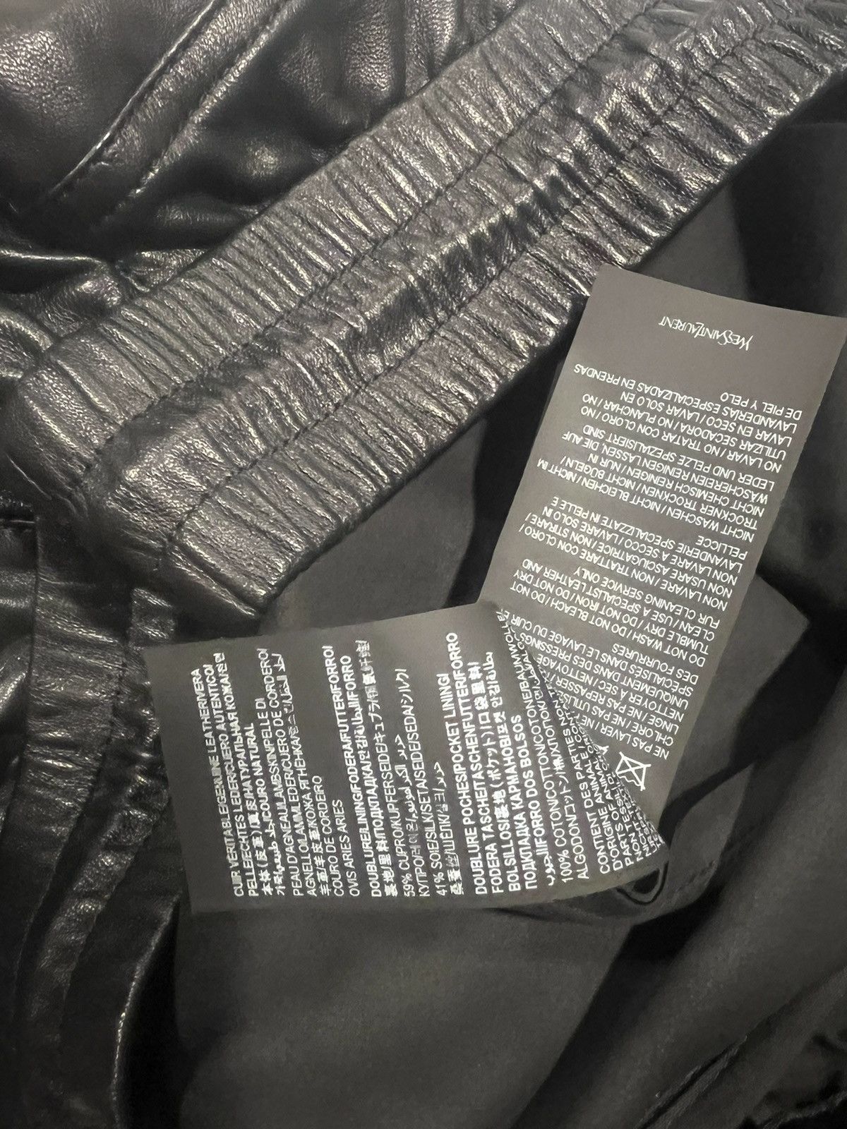 Saint Laurent Paris Saint Laurent mens leather pants. 52/34. $4990 Size US 34 / EU 50 - 12 Thumbnail