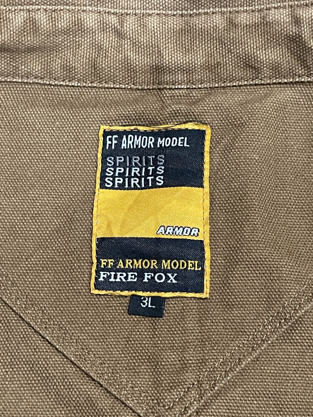 Fox Racing × Japanese Brand Fire Fox FF Armor Model Worker Jacket Size US XL / EU 56 / 4 - 10 Thumbnail
