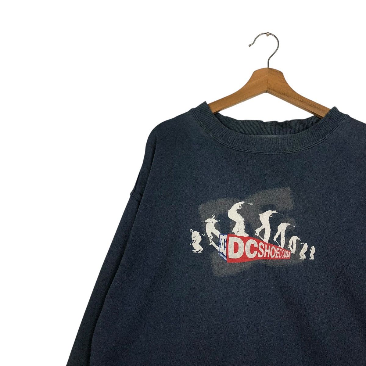 Vintage 🔥VINTAGE CREWNECK SWEATSHIRT DC SHOES USA BIG LOGO Size US L / EU 52-54 / 3 - 8 Thumbnail