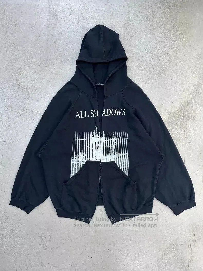Raf Simons Raf Simons All Shadows Hoodie Outerwear. Size US M / EU 48-50 / 2 - 1 Thumbnail