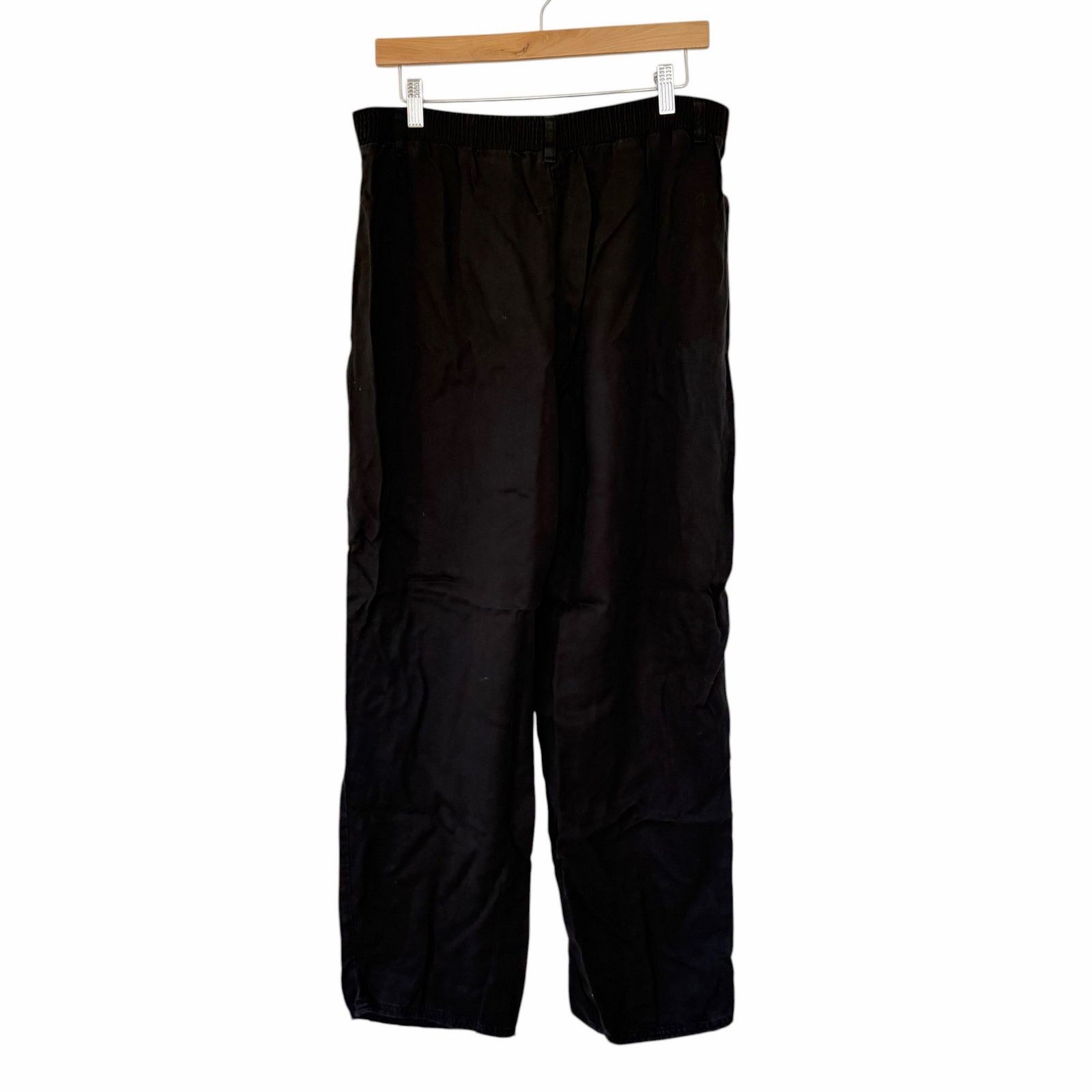 Other Russ Berens Black Tencel Trousers Lagenlook Sz M Size 31" - 3 Thumbnail
