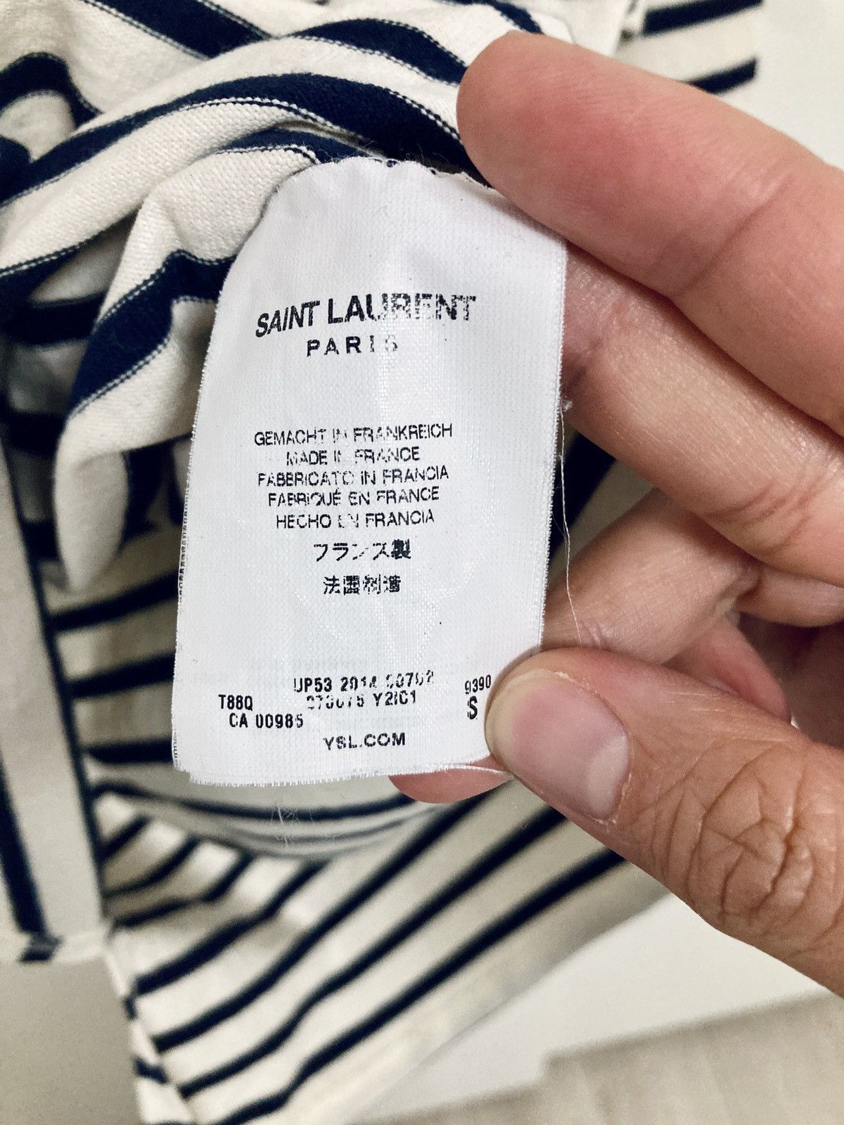 Saint Laurent Paris SAINT LAURENT PARIS BY HEDI SLIMANE 15SS RUNWAY PIECE Size US S / EU 44-46 / 1 - 5 Thumbnail