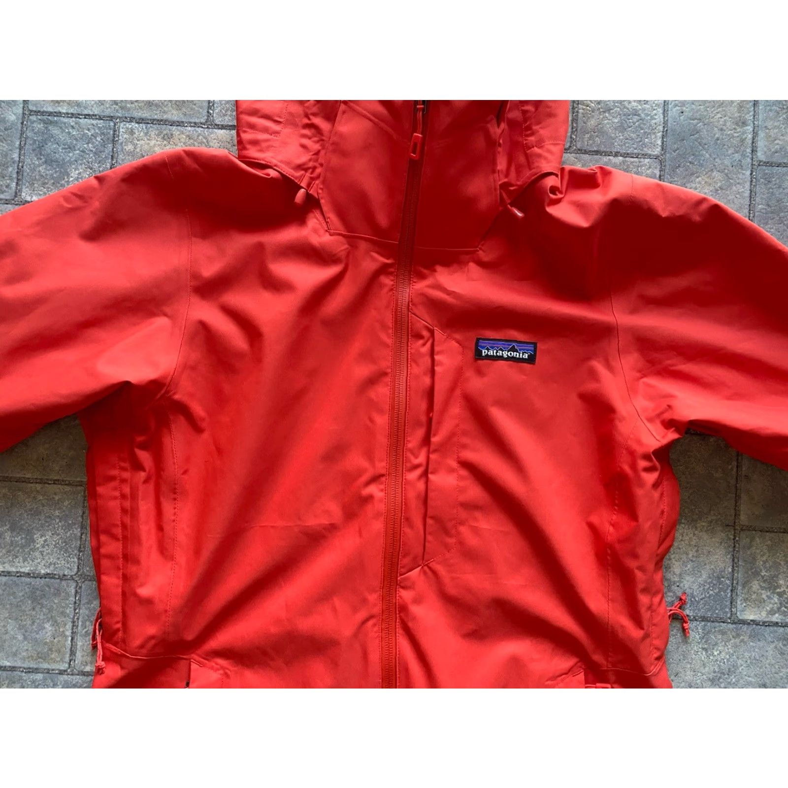 Patagonia Patagonia Jacket Womens XS Red/Orange H2NO Recco Full Zip Hooded Outdoor Ski Size XS / US 0-2 / IT 36-38 - 4 Thumbnail