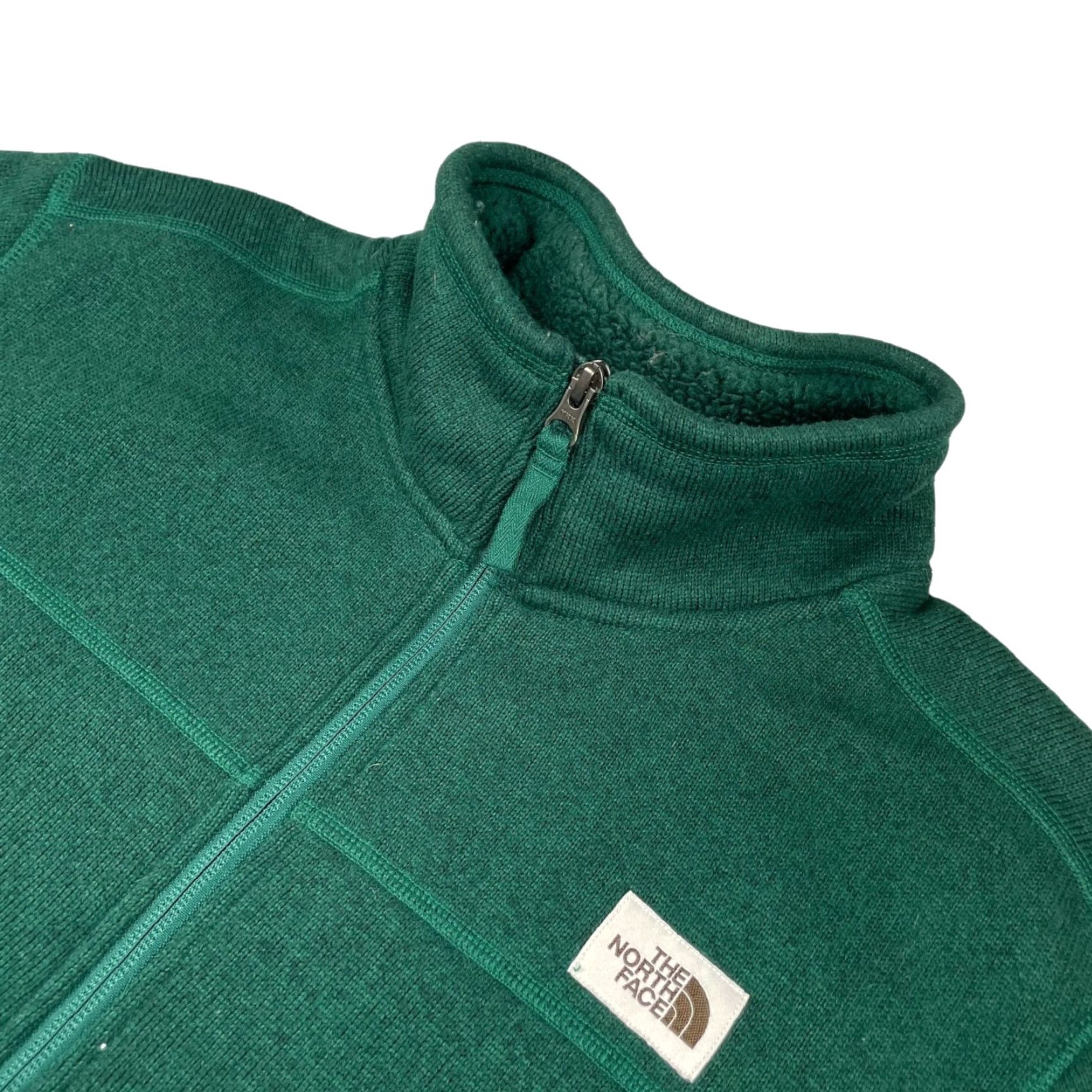 The North Face The North Face Jacket Green Large 1/4 Zip Sherpa Fleece Lined Men’s Regular Activewear Outdoor 1/4 Zip Pullover Lined Mens Size US L / EU 52-54 / 3 - 2 Thumbnail