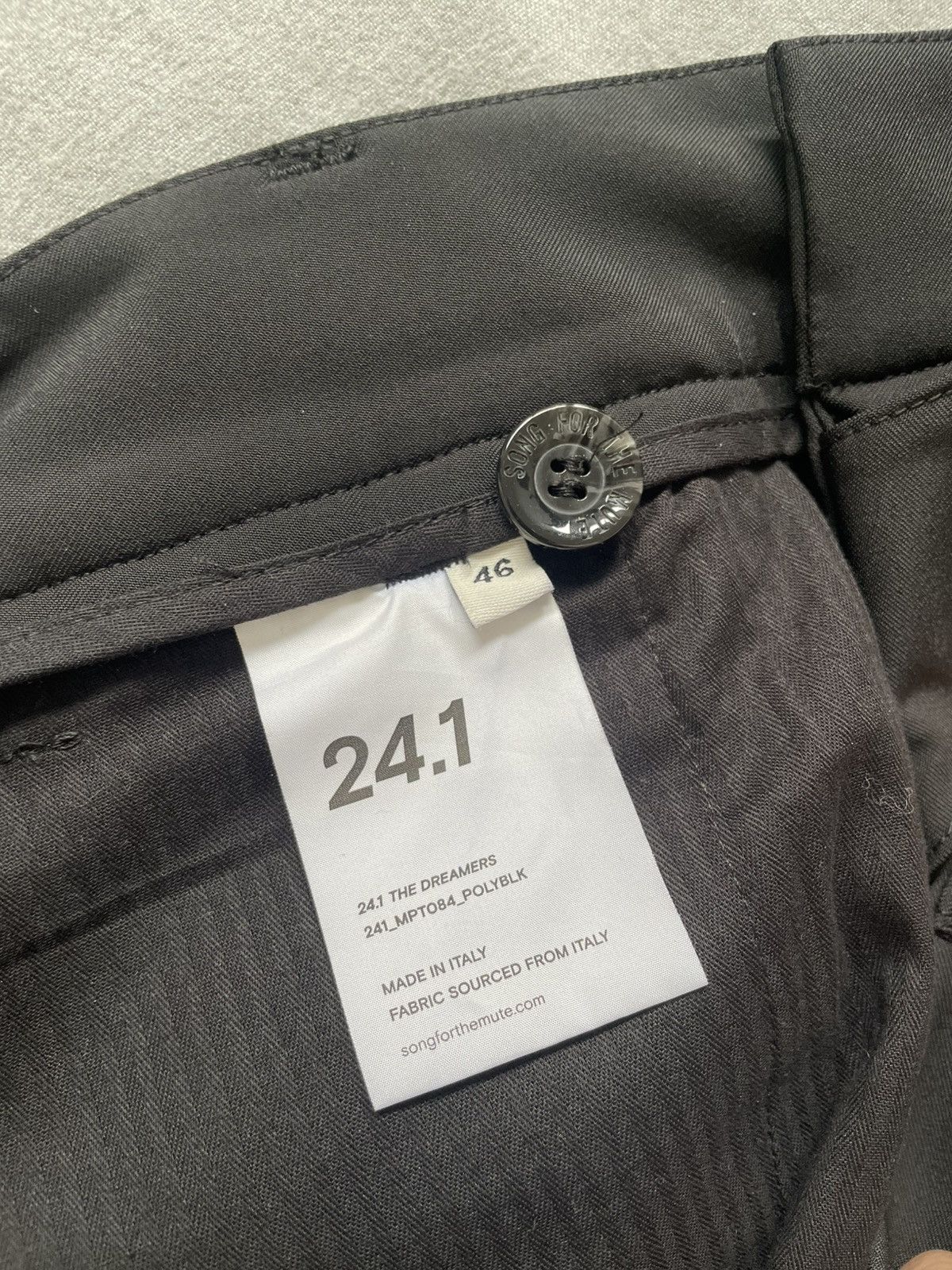Song For The Mute 24.1 The Dreamers Loose Pleated Pants Size US 30 / EU 46 - 5 Thumbnail
