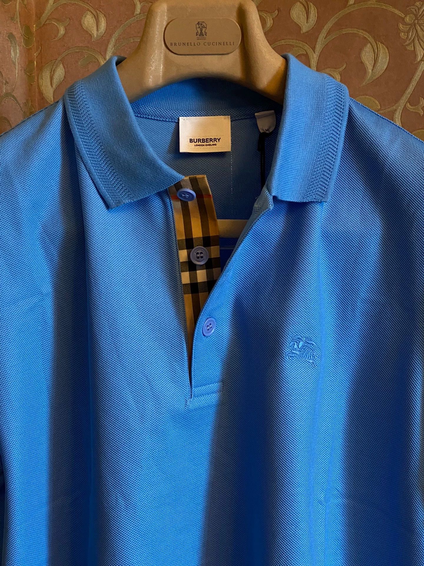 Burberry Burberry Horseferry Polo Shirt Short Sleeve M/L Size US L / EU 52-54 / 3 - 2 Thumbnail