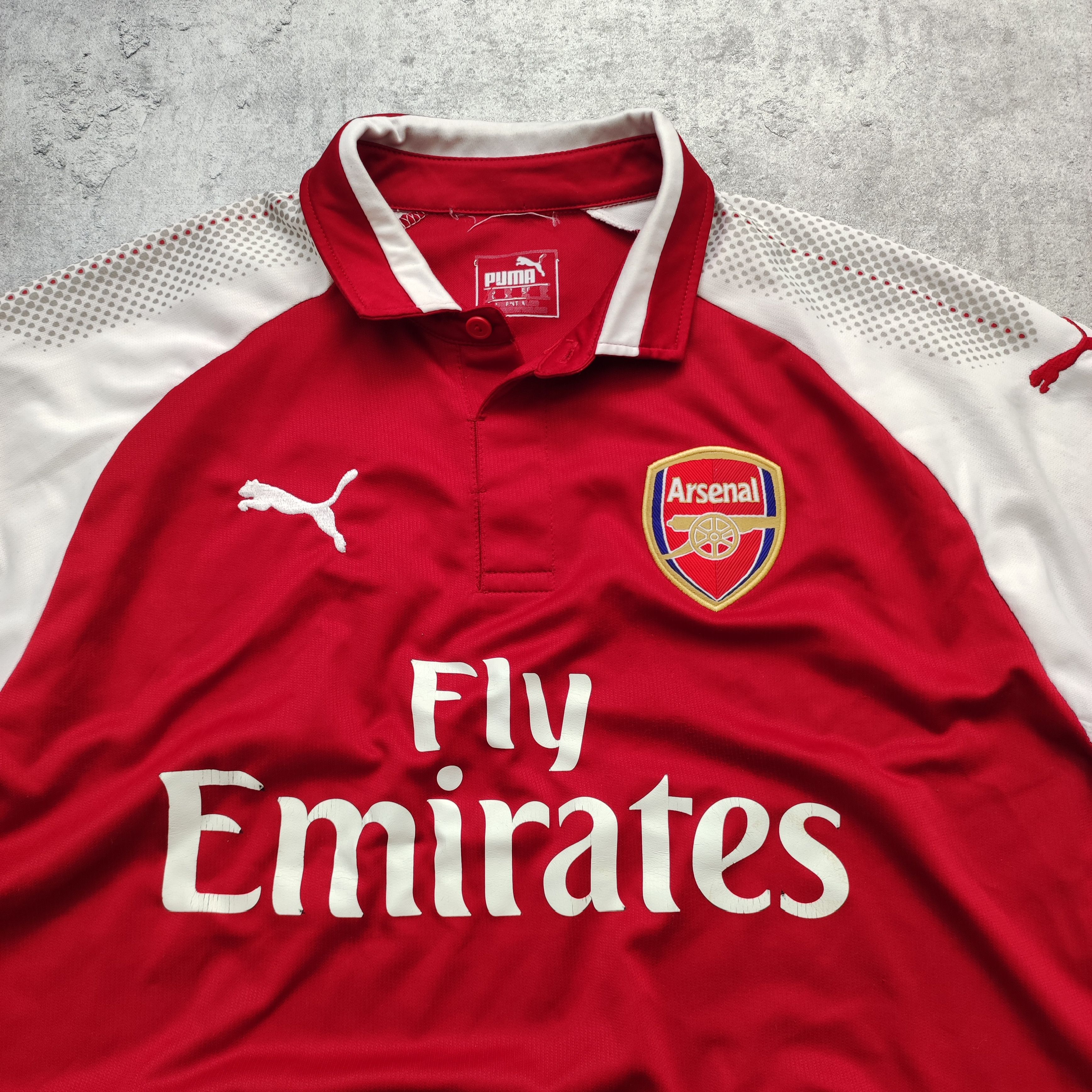 Puma RARE Puma x Arsenal London Football Home 2017 Jersey Size US L / EU 52-54 / 3 - 4 Thumbnail