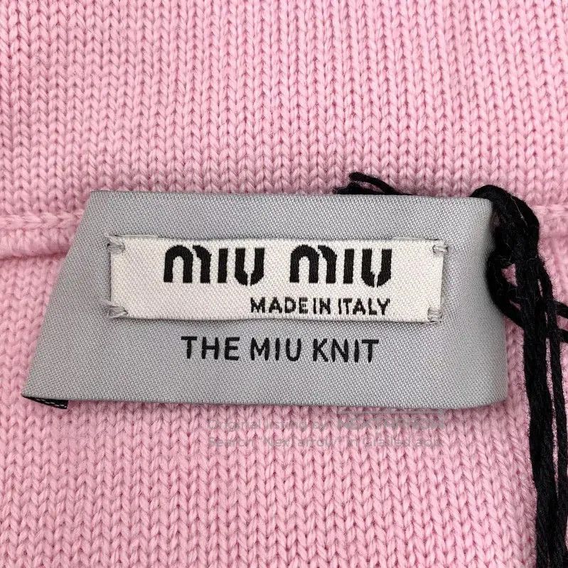 Miu Miu Miu Miu Pink Wool Mini Skirt . Size 22" - 6 Thumbnail