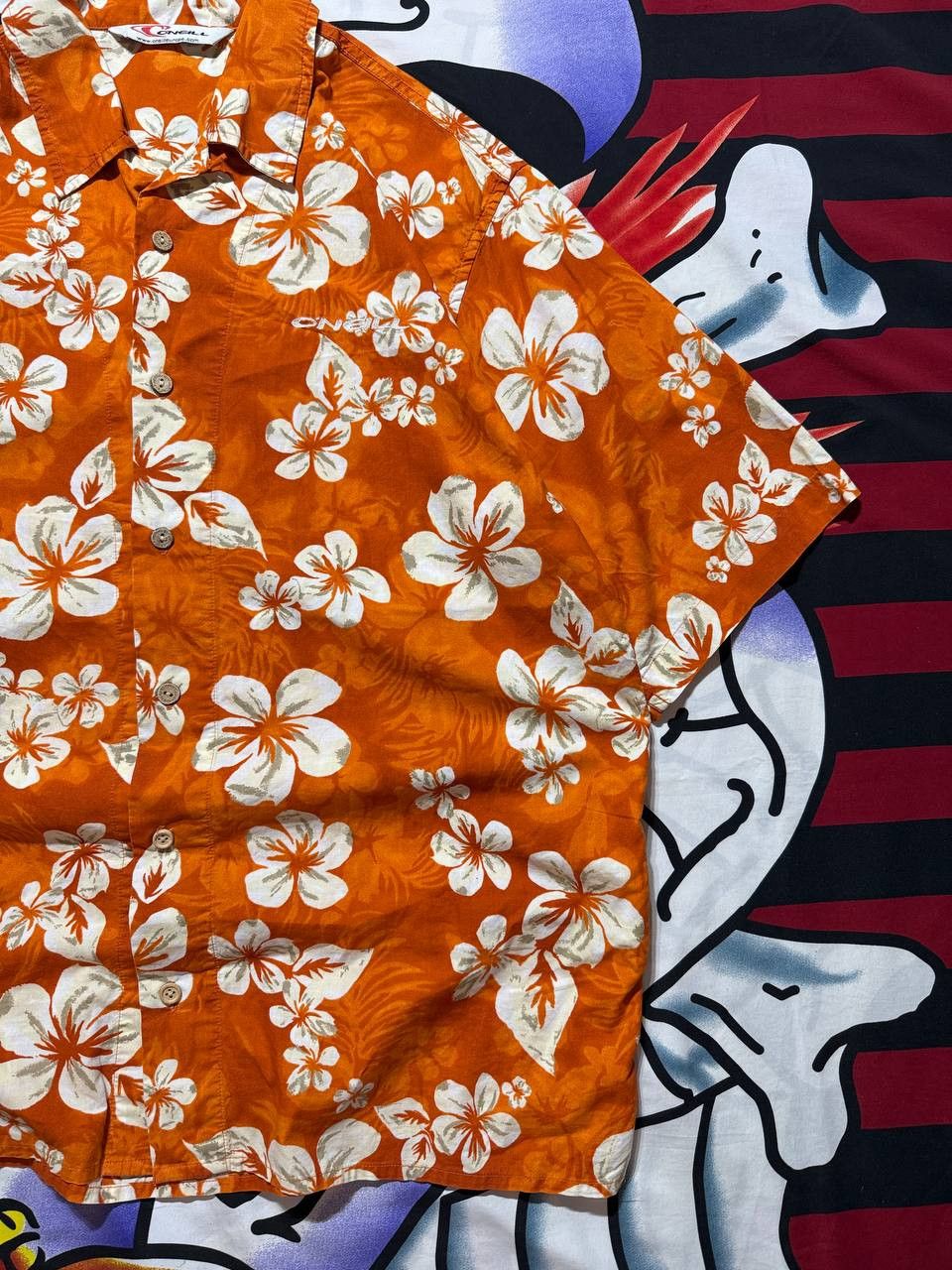 O'Neill Vintage Oneill hawaiian shirt in orange Size L Size US L / EU 52-54 / 3 - 2 Thumbnail