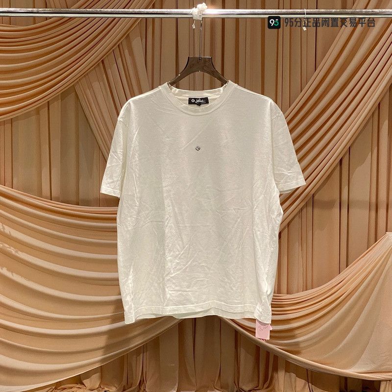 Loro Piana Loro Piana x Hiroshi Fujiwara Unisex White Short-Sleeve Tee Size US XL / EU 56 / 4 - 1 Thumbnail