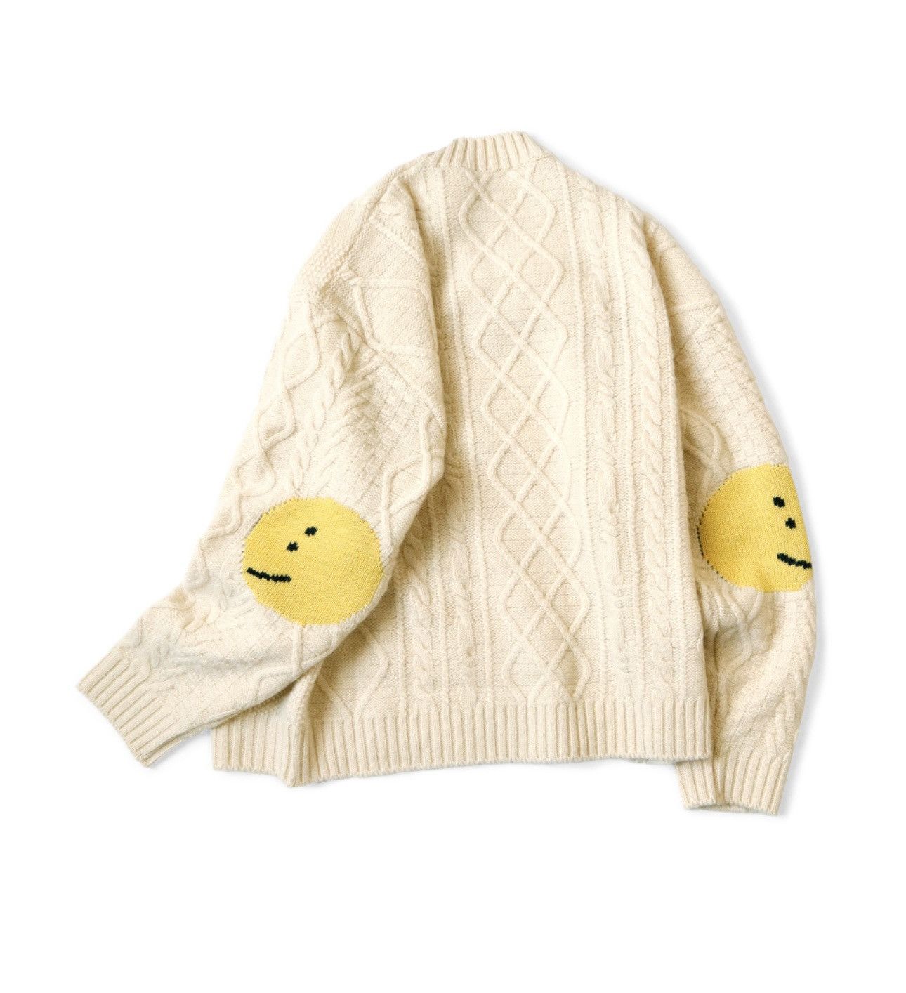 Kapital Kountry Kapital Rainbowy Patch Crewneck Sweater