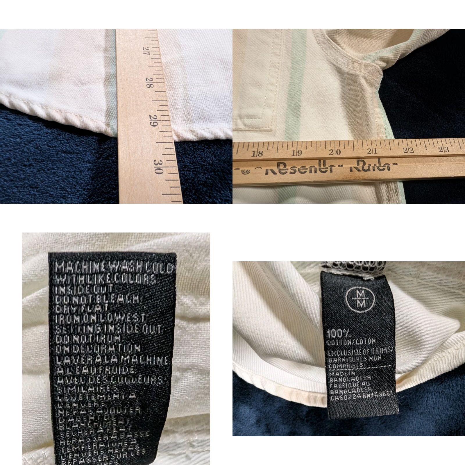 Buffalo David Bitton Buffalo David Bitton Button-Up Denim Shirt White Mens M NWT Shacket Casual Cotton Denim Shirt White Mens M NWT Size US M / EU 48-50 / 2 - 8 Thumbnail