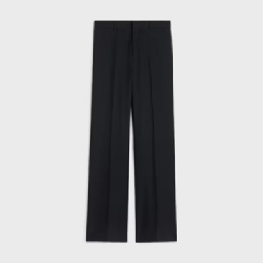 Celine o1w1db10526 2P1946 Casual Pant in Black Size US 38 / EU 54 - 1 Thumbnail