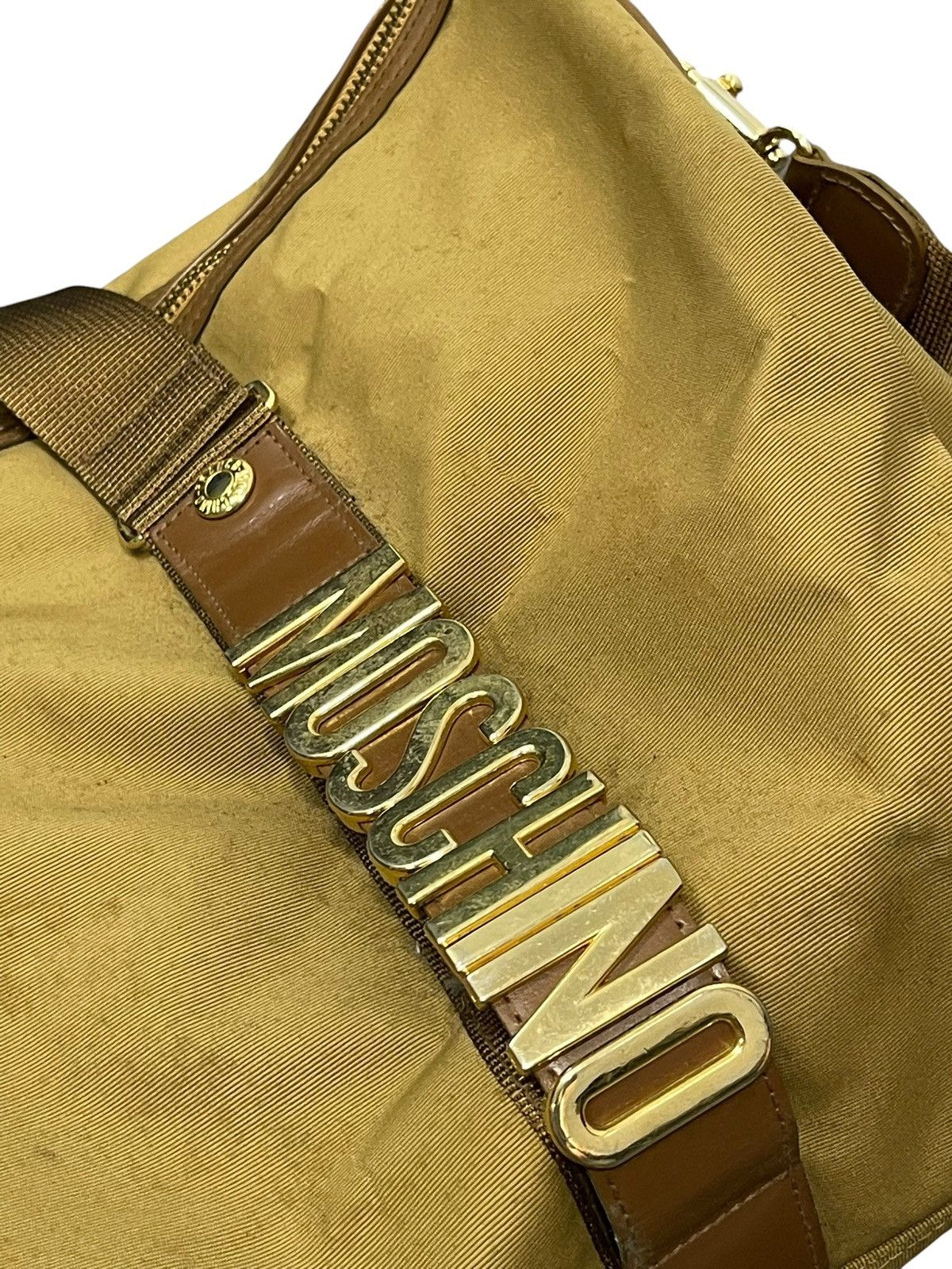 Moschino Vtg 90s Moschino Travel Bag prada julius dior amiri 1🟩3 Size ONE SIZE - 7 Thumbnail