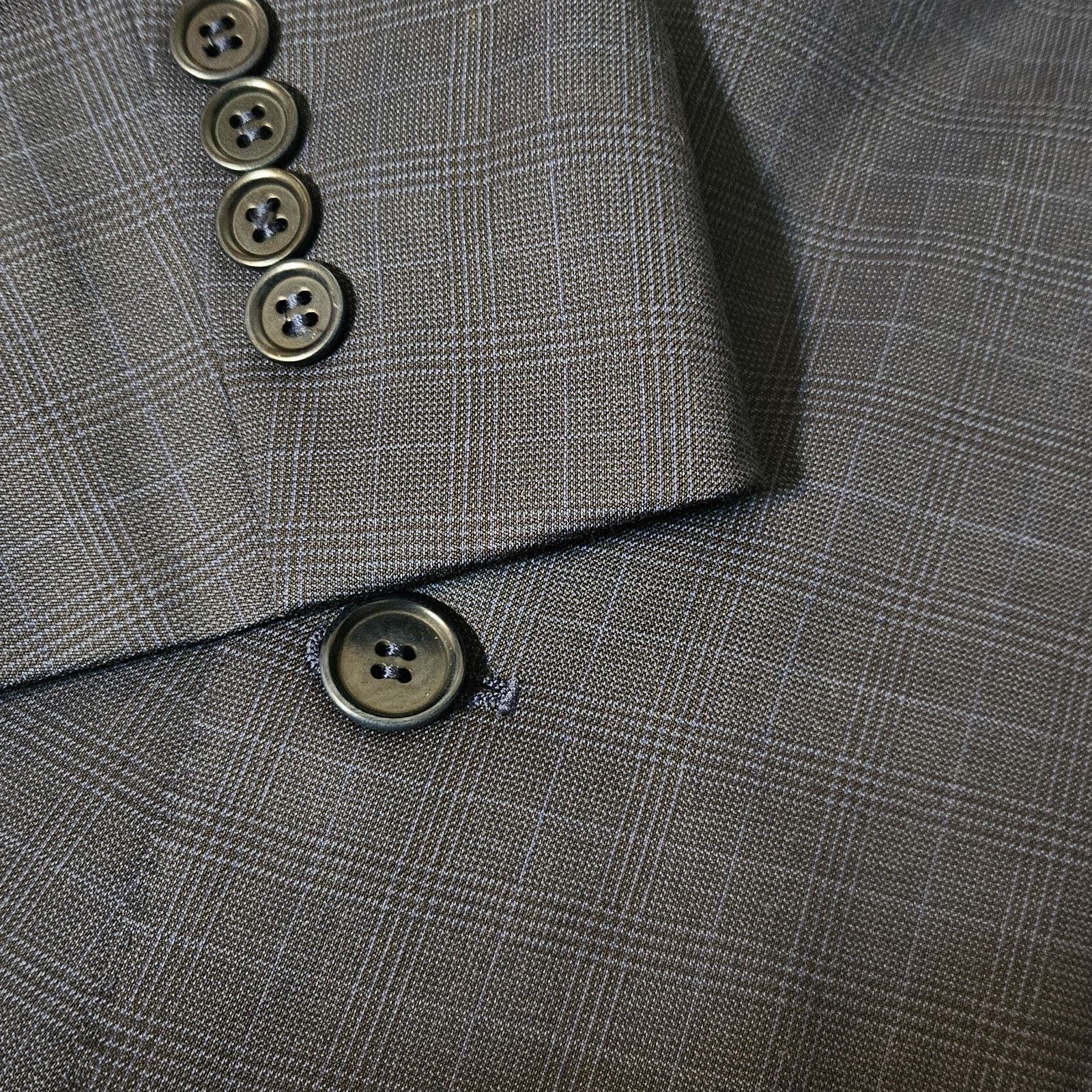 Canali Canali Blazer Men’s 50 Wool Made In Italy Sport Coat Blue Size 50R - 3 Thumbnail