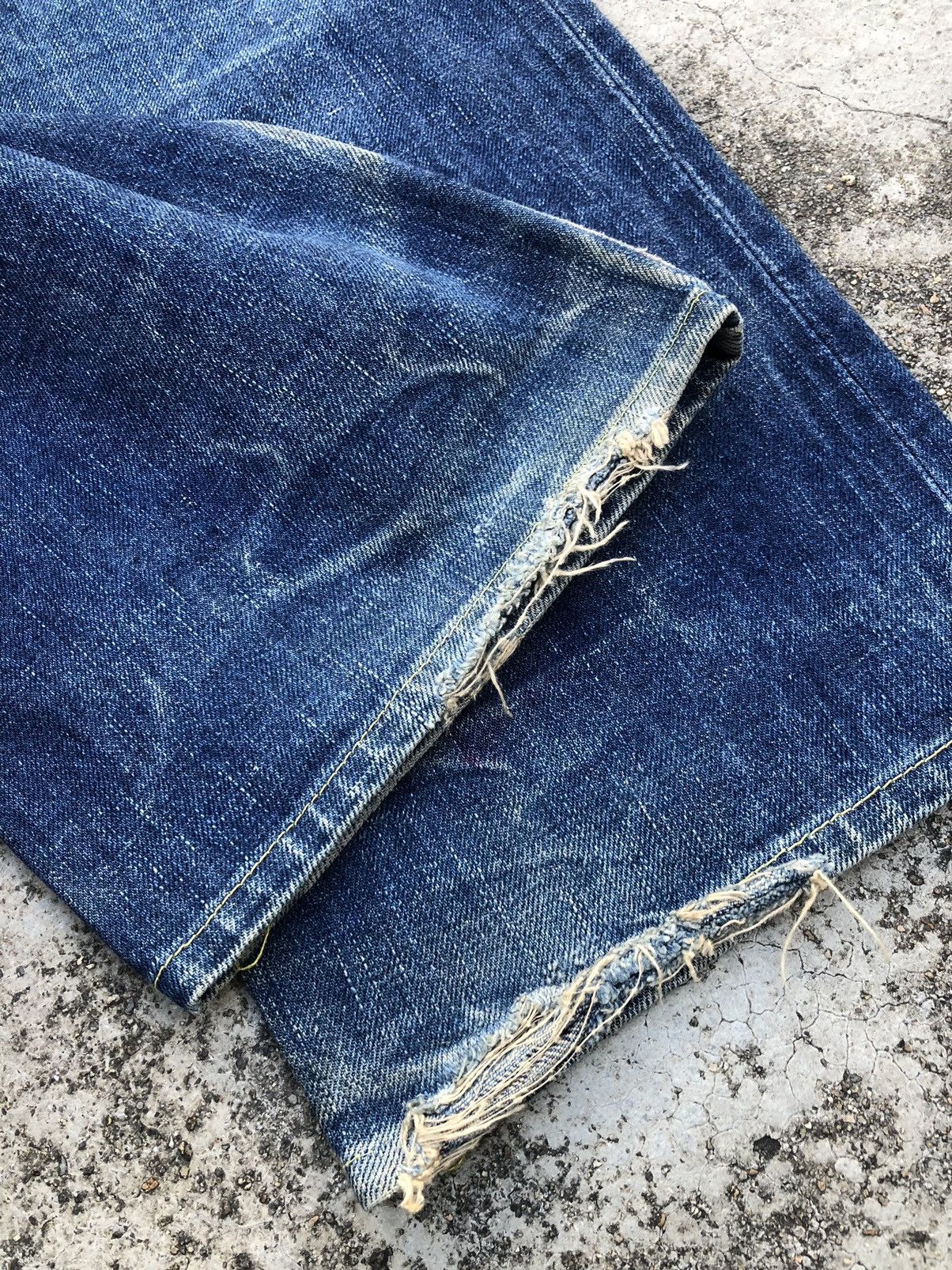 HOLLYWOOD RANCH MARKET × Japanese Brand SELVEDGE PAINTED DENIM BY HRM Size US 30 / EU 46 - 12 Thumbnail