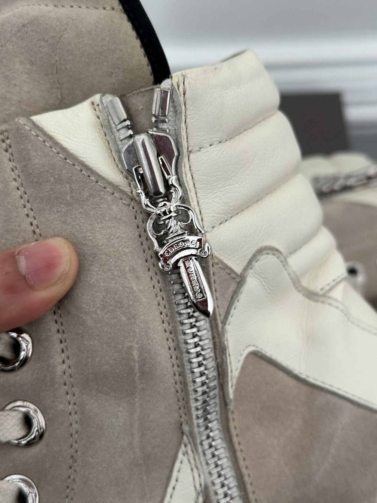 Chrome Hearts × Rick Owens Chrome Hearts Geobaskets Size US 10 / EU 43 - 6 Thumbnail