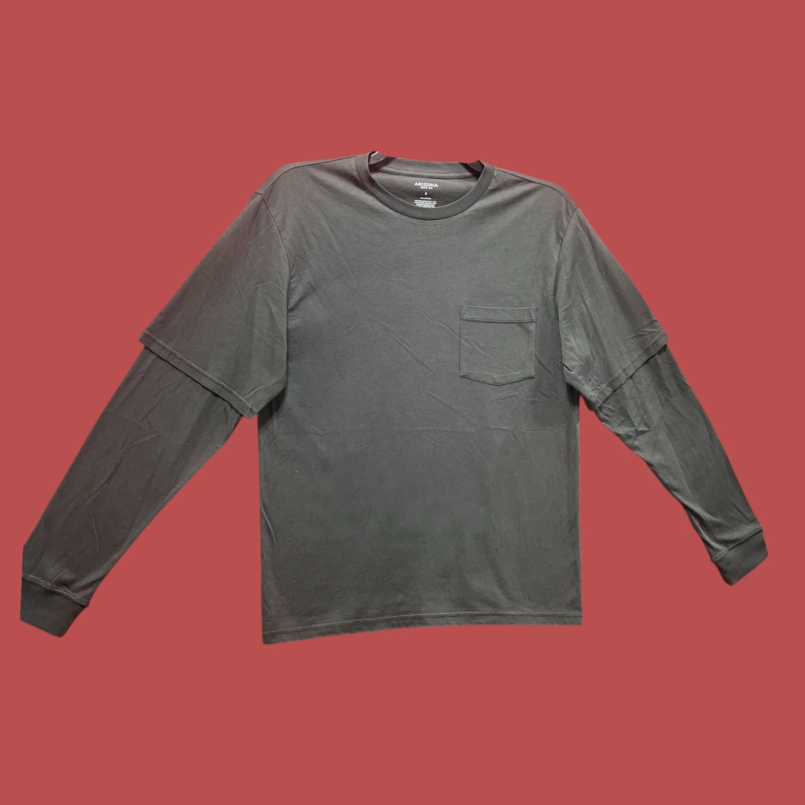 Other Arizona - Men's Long Sleeve Round Neck Shirt - Pirate Black Size US S / EU 44-46 / 1 - 11 Thumbnail