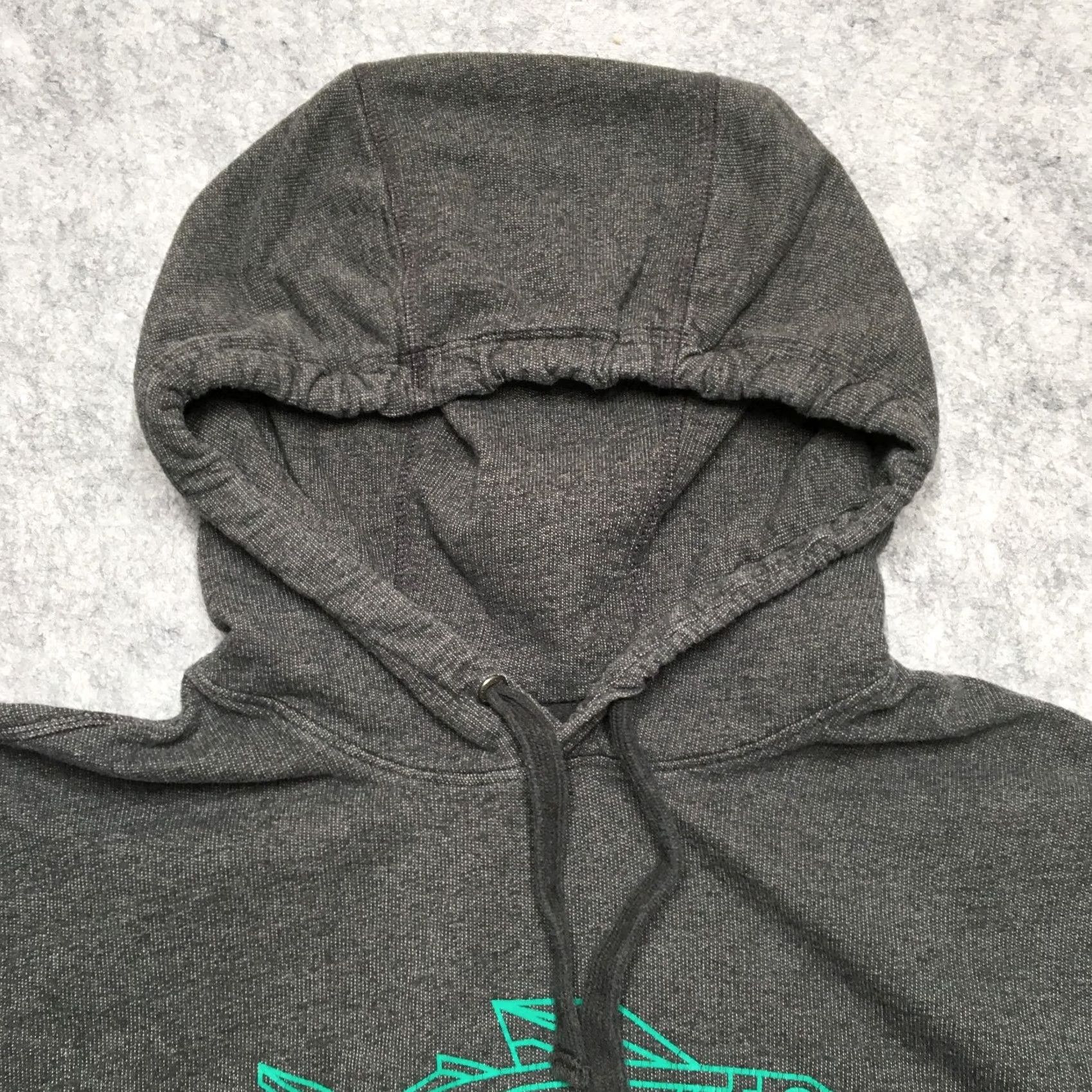 Patagonia Patagonia Hoodie Mens Small Gray Trident Terry Organic Geodesic Flying Fish Logo Cotton Blend All Seasons Hooded Pockets Regular Fit Shirt? Size US S / EU 44-46 / 1 - 5 Thumbnail