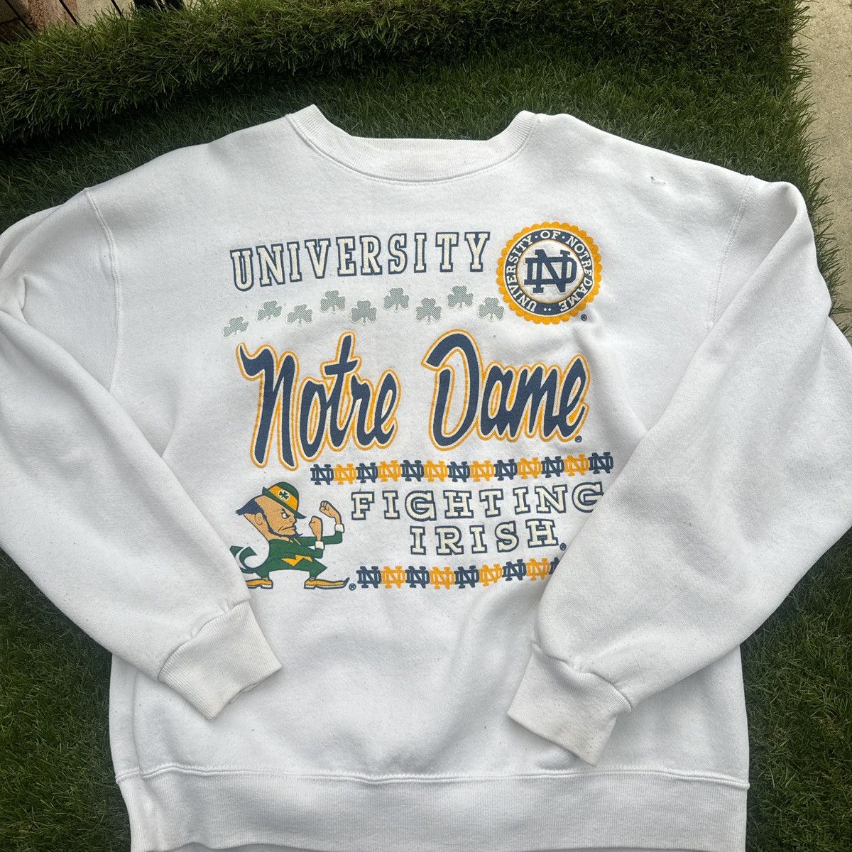 Other Notre Dame Vintage Sweatshirt Size US XL / EU 56 / 4 - 1 Thumbnail
