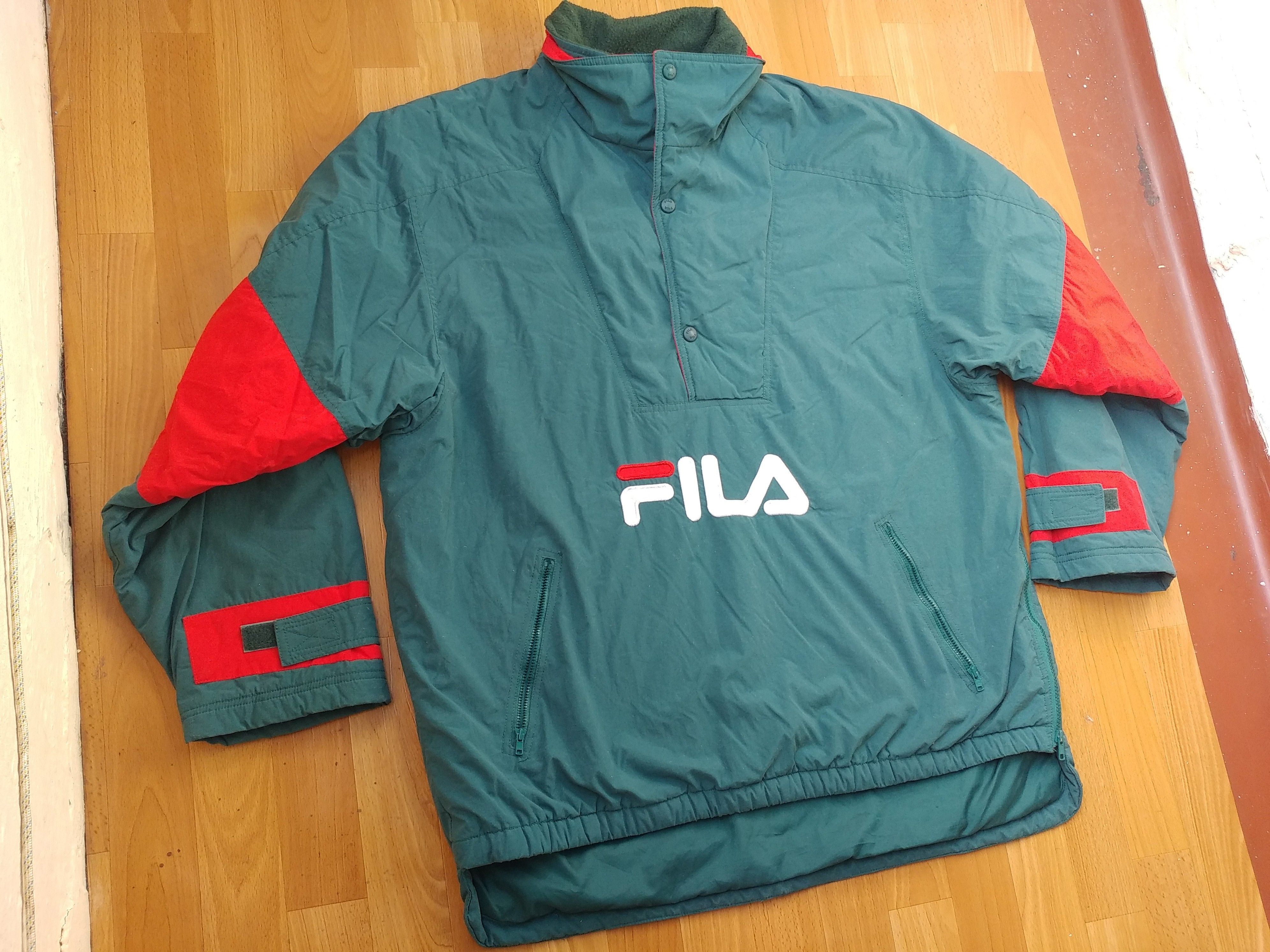 Fila FILA jacket, vintage, 90s hip hop windbreaker skater Y2K L Size US L / EU 52-54 / 3 - 8 Thumbnail