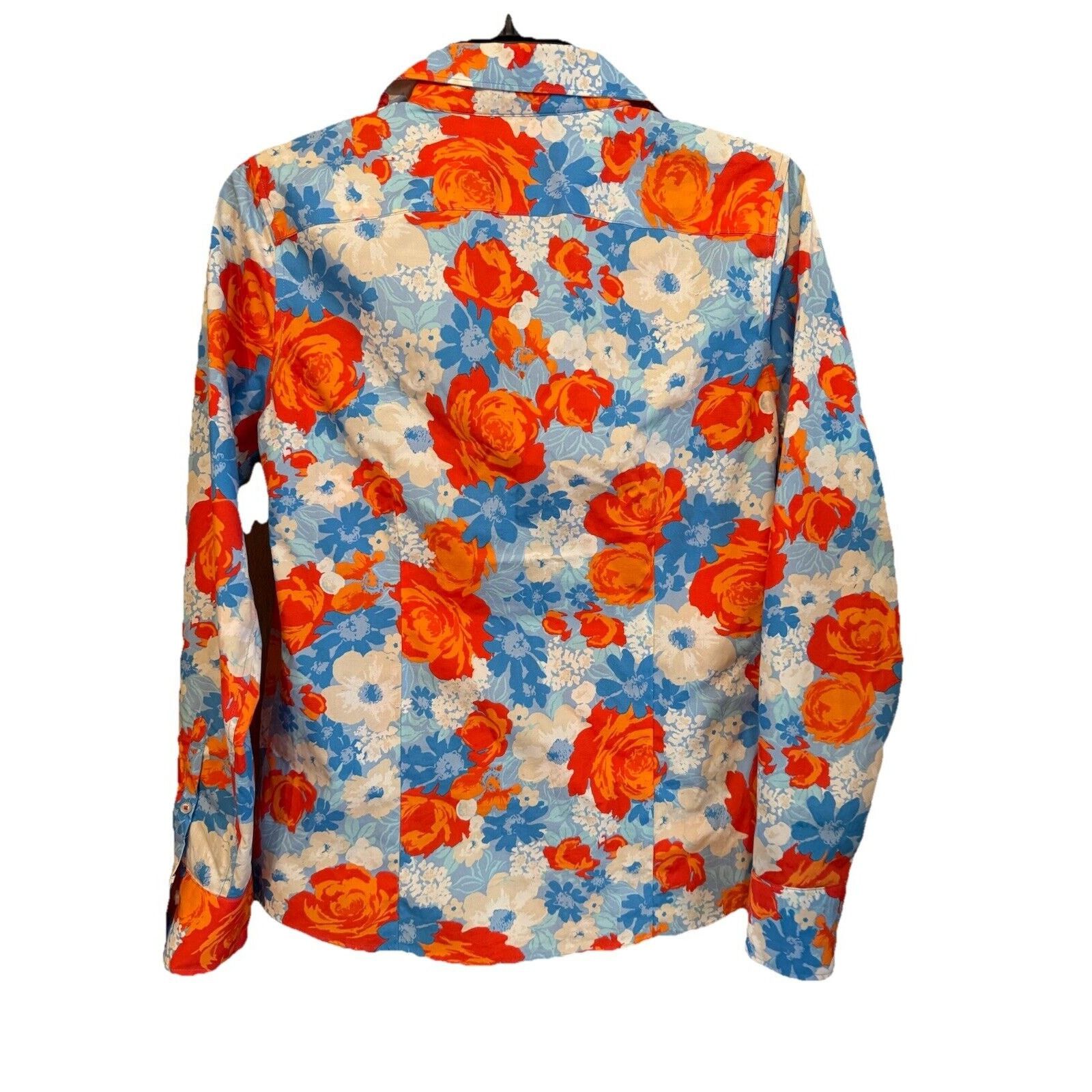 Lands' End Lands’ End Floral Print Button Down Women’s Size 2 Size XS / US 0-2 / IT 36-38 - 2 Thumbnail