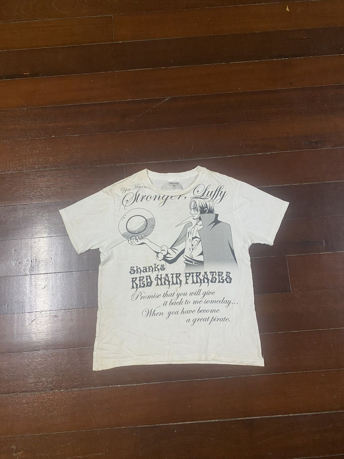 Anime Rare One Piece Shanks Modern over print tee Size US M / EU 48-50 / 2 - 1 Thumbnail