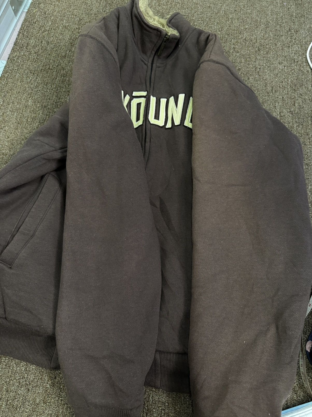 Ecko Unltd. Vintage Ecko Unltd. Big Logo Zipper up Fur Jacket Size US L / EU 52-54 / 3 - 11 Thumbnail