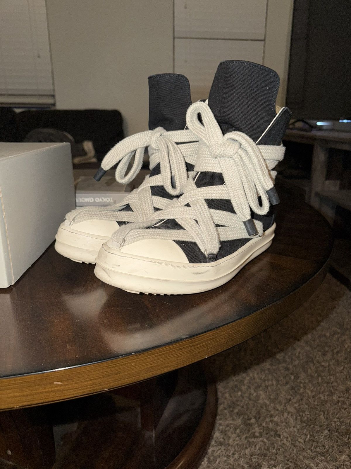 Rick Owens Drkshdw Rick Owen’s Luxor Hexa Drkshdw Size US 8 / EU 41 - 1 Thumbnail