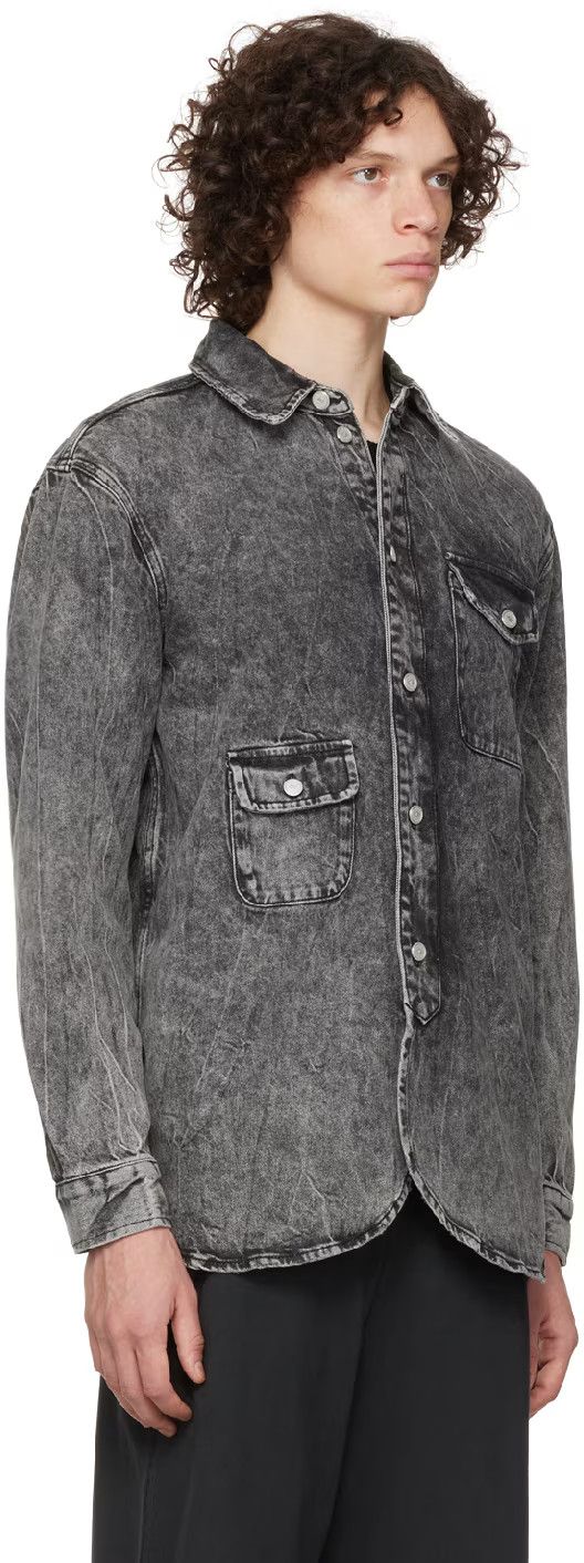 Acne Studios $365 - 48/M - Black Army Shirt Size US M / EU 48-50 / 2 - 2 Thumbnail