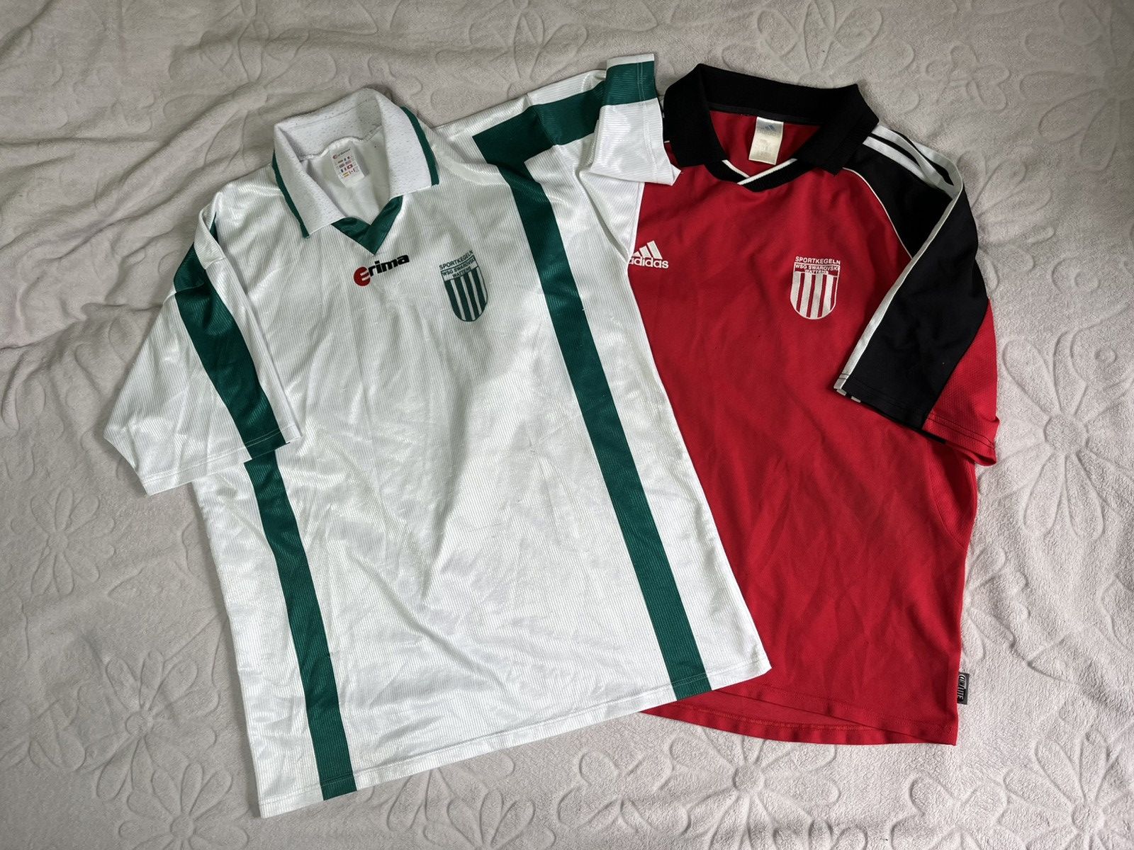 Erima Two Shirt WSG Swarovski Wattens soccer Erima Adidas 90s 00s Size US XL / EU 56 / 4 - 1 Thumbnail